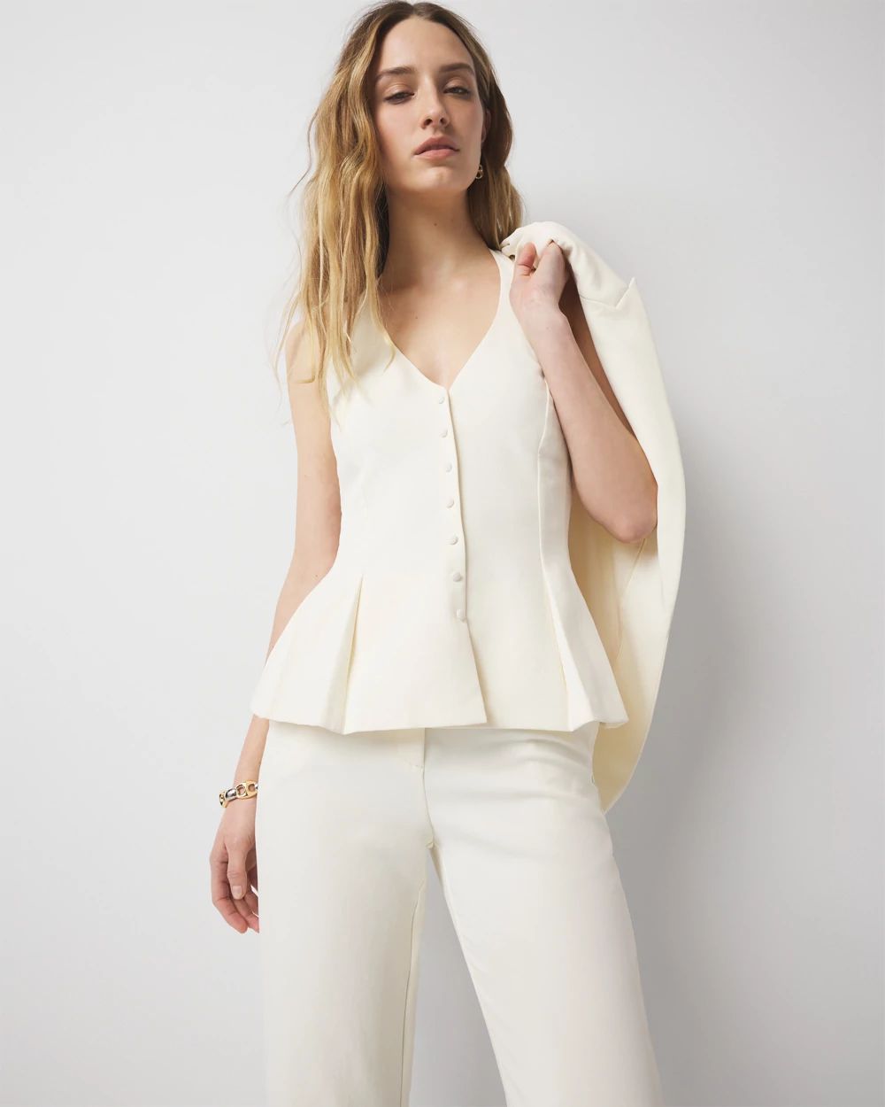 Halter Neck Bustier Top | White House Black Market